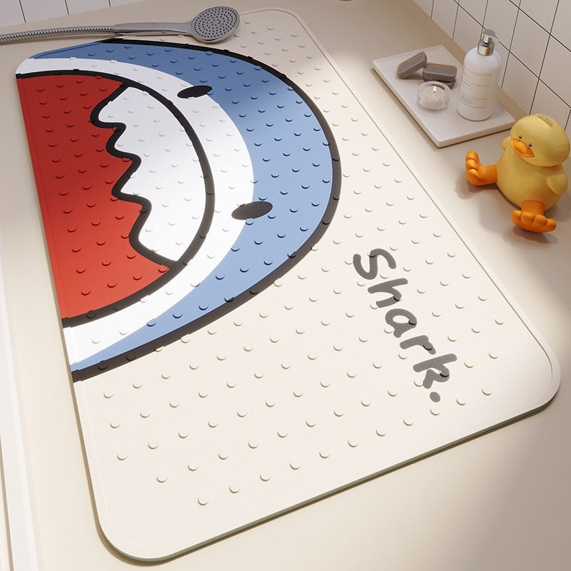 Home Bathroom Anti-slip Anti-fall Suction Cup Pad,Shower Room Foot Mat, Children's Bath Floor Mat