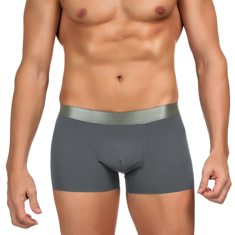 Modal Home Ice Silk Cool Lightweight Boxer Pants for Men