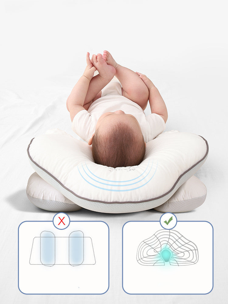 Children Sleeping Safety Pillow To Soothe And Correct Head Deviation