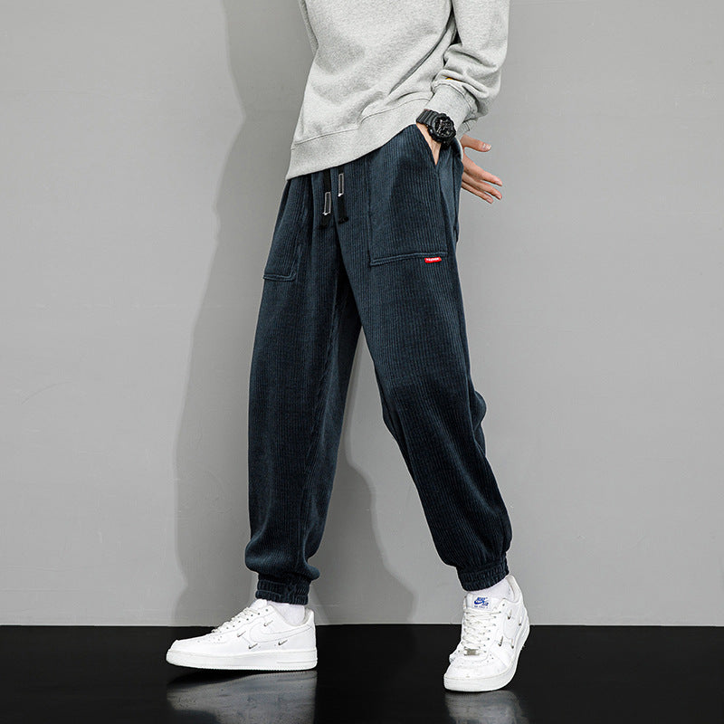 Loose All-matching Wide Leg Casual Sweatpants for Men