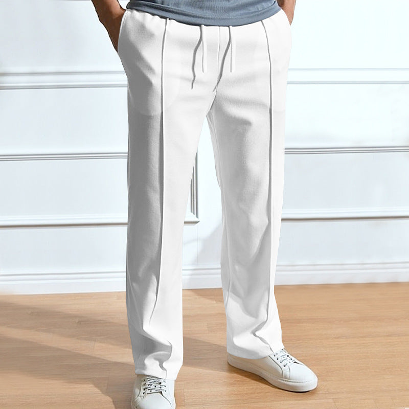 Casual Trousers, Loose Tight Rope Straight-leg Trousers for Men