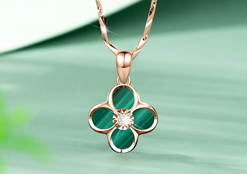 Women's Clover Sterling Silver Necklace