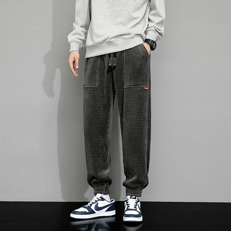 Loose All-matching Wide Leg Casual Sweatpants for Men