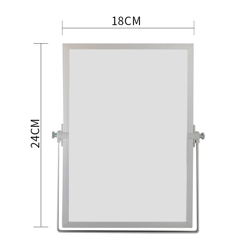 Home Office Double-sided Magnetic Desktop, Tiny Whiteboard