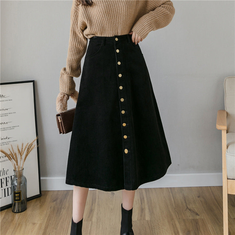 Retro Fashion A- Line Midi Skirt FOR wOMEN