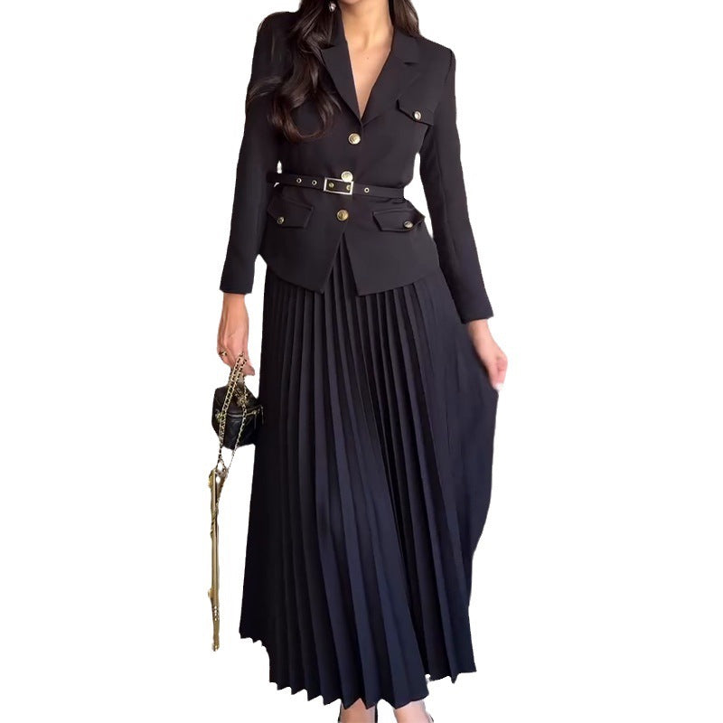 Women's Solid Color Elegant Suit