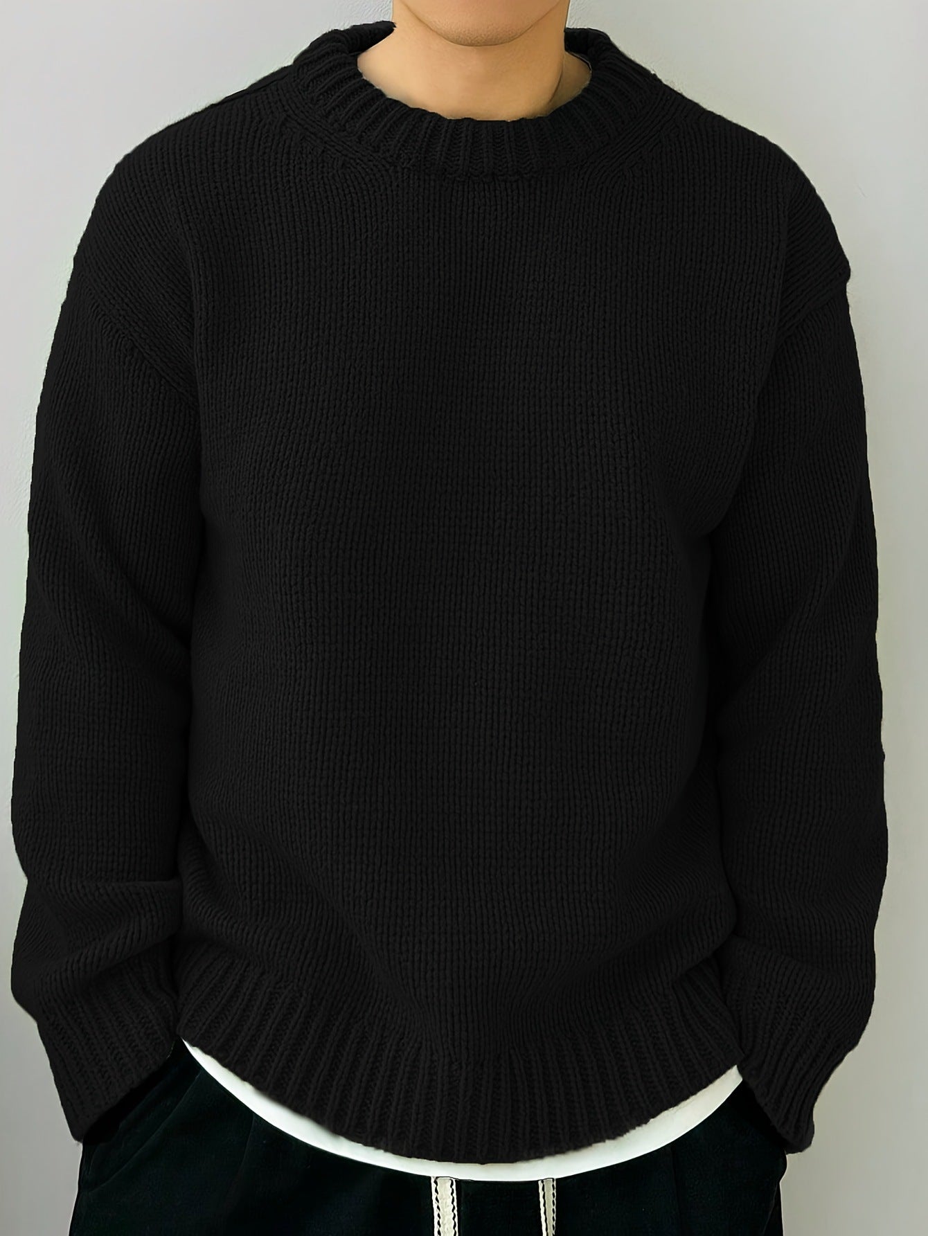 Knitted Pullover for Men