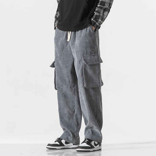 Loose Straight Pants for Men