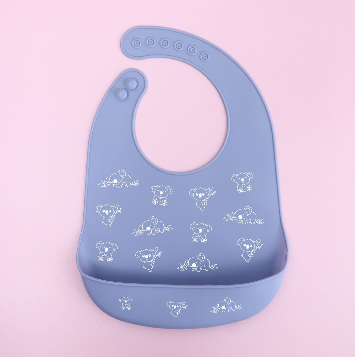 Creative Baby Cartoon Printed Silicone Bib