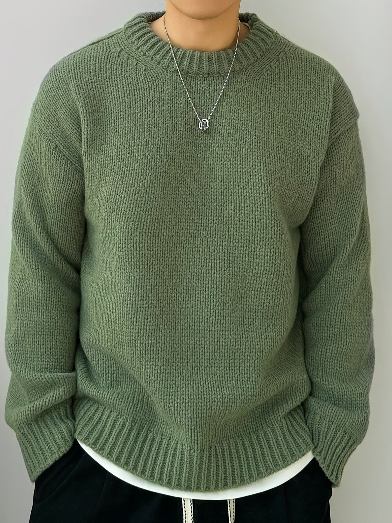 Knitted Pullover for Men