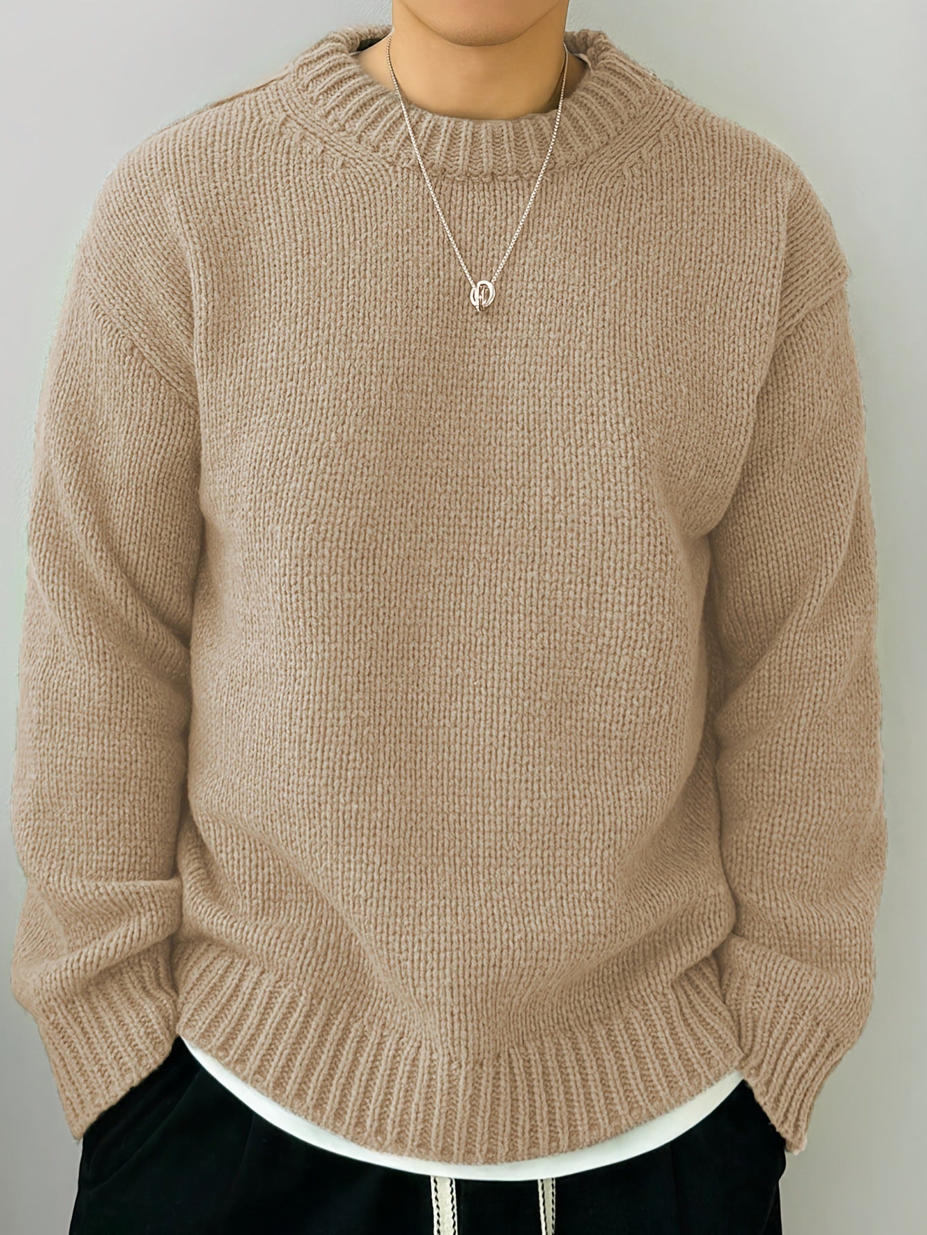 Knitted Pullover for Men