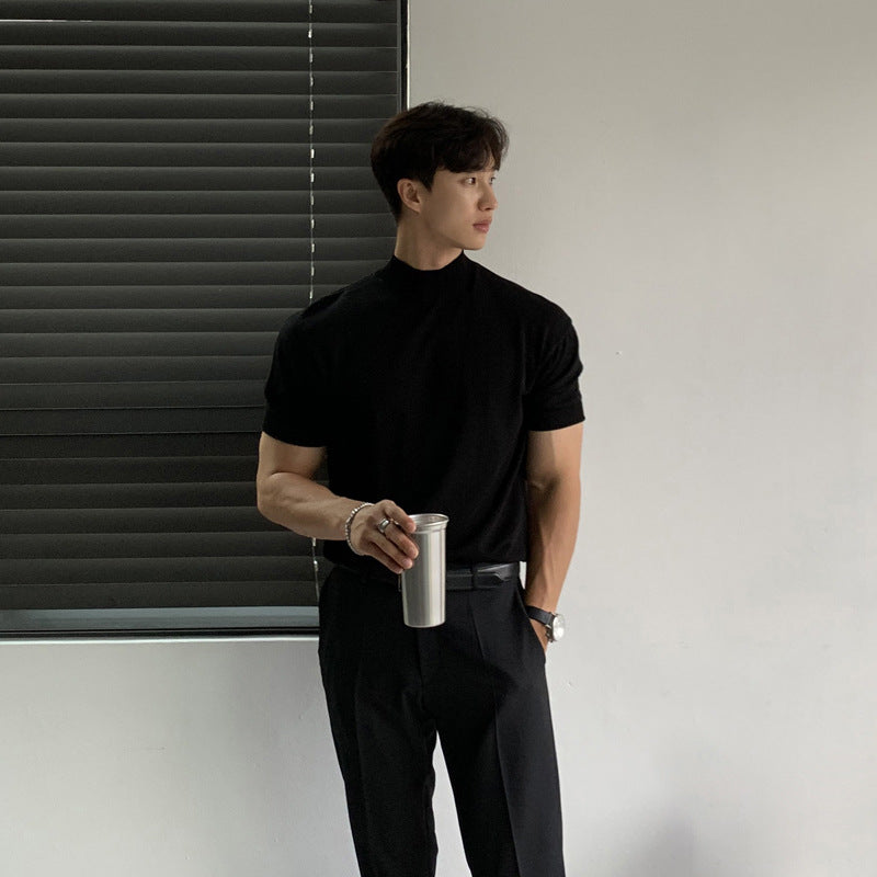 Men's Cool Breathable Half Sleeve Shirt