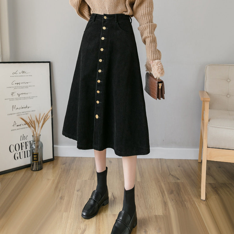 Retro Fashion A- Line Midi Skirt FOR wOMEN