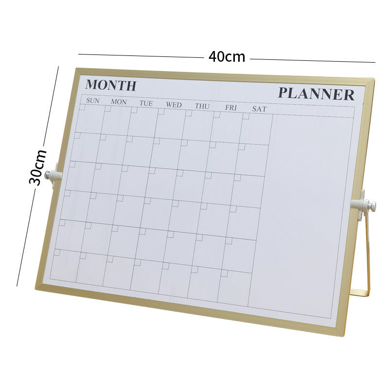 Home Office Double-sided Magnetic Desktop, Tiny Whiteboard