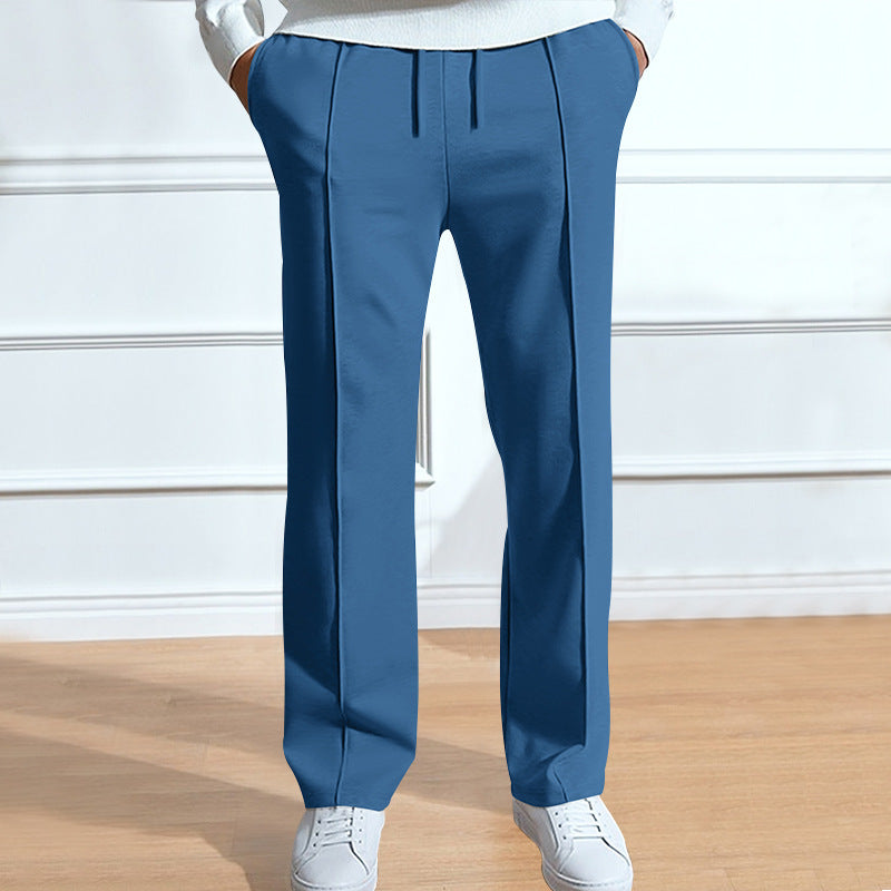 Casual Trousers, Loose Tight Rope Straight-leg Trousers for Men