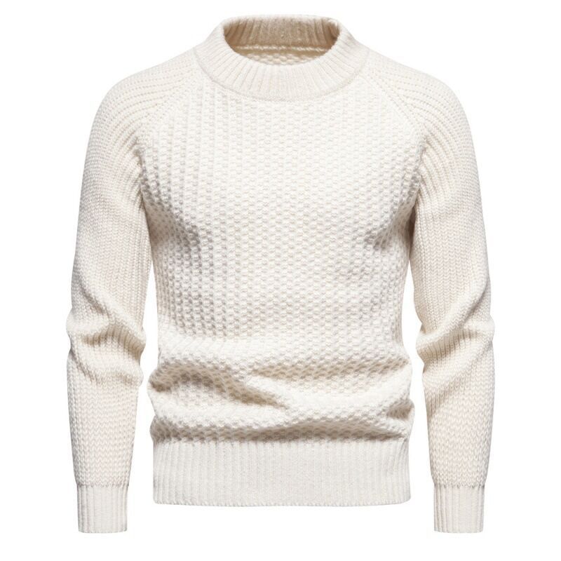 Pure Color All-matching Sweater for Men