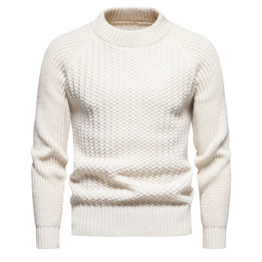 Pure Color All-matching Sweater for Men