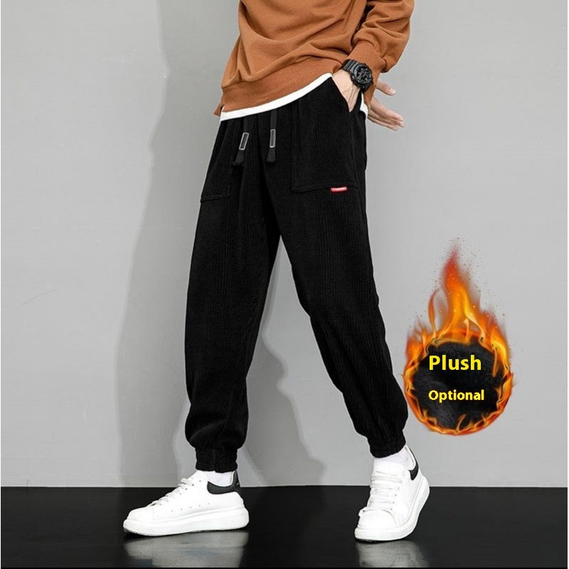 Loose All-matching Wide Leg Casual Sweatpants for Men