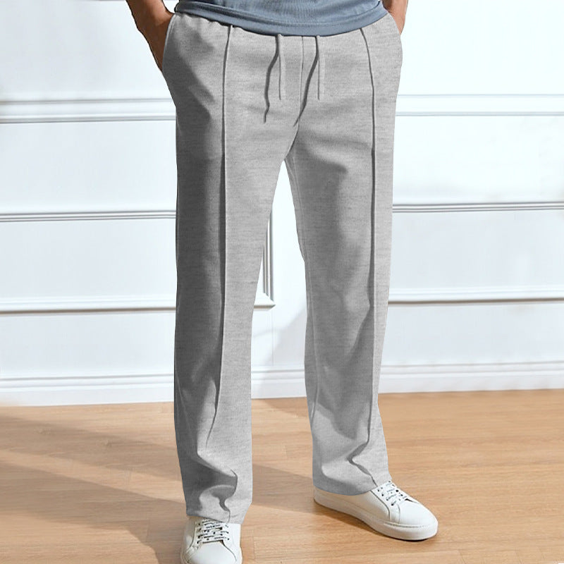 Casual Trousers, Loose Tight Rope Straight-leg Trousers for Men