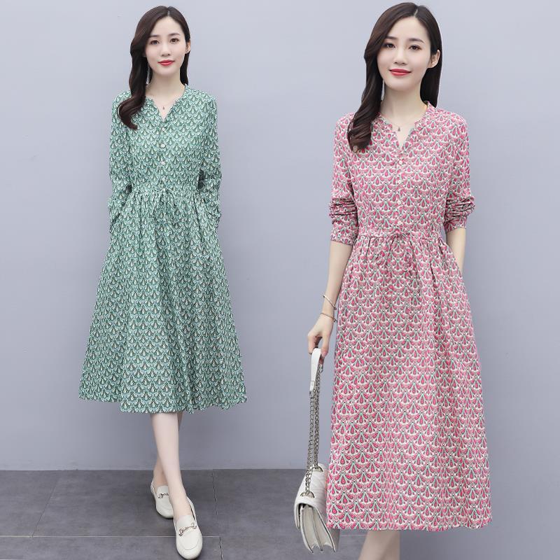 New Cotton And Linen Dress For Women