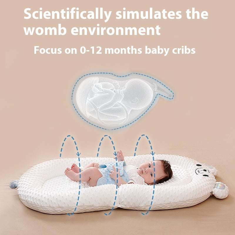 Baby Suit Newborn Bionic Bed, Movable Portable Baby Bed