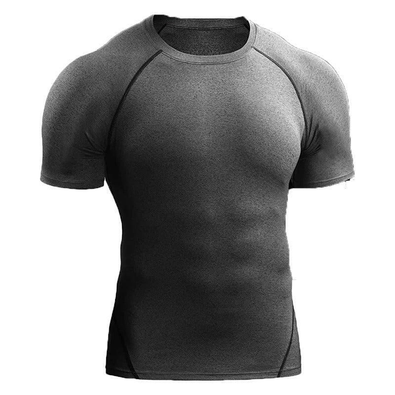 Workout Clothes, Short Sleeve Men's Quick Drying Clothes